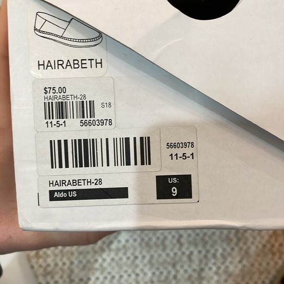 NWT Aldo Brown Leather Espadrilles “Hairabeth” - Picture 7 of 7